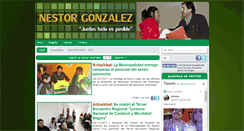 Desktop Screenshot of nestorgonzalez.com.ar