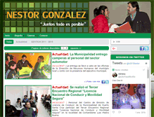 Tablet Screenshot of nestorgonzalez.com.ar